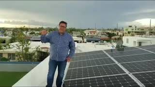 Instalación sistema solar con baterías y generador Puerto Rico [upl. by Eigriv]