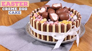 Easter Creme Egg Cake Recipe  Just Cook [upl. by Serles]