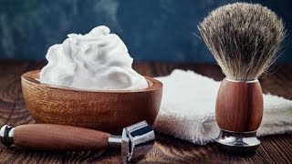 Crema para Afeitar Casera  Como Hacer Espuma de Afeitar Natural [upl. by Anaher674]