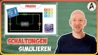 Schaltungen simulieren mit TinkerCAD iCircuit amp MultiSim  Lerne Elektronik [upl. by Suirred]