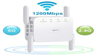 Wireless WiFi Repeater 24G5Ghz Setup [upl. by Whittaker]