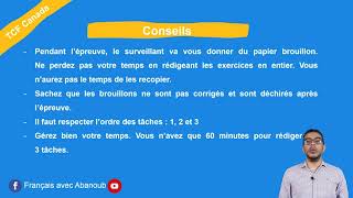 5 TCF Conseils pour réussir lexpression écrite 1 [upl. by Adnorehs]