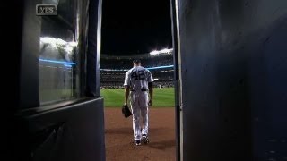 Mariano Rivera makes final entrance at Yankee Stadium [upl. by Ehtyaf838]