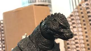 Godzilla vs Moguera and Super X stop motion short [upl. by Avrenim]