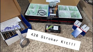 Unboxing my 426 Stroker Kit 61 Hemi 3rd Gen Hemi [upl. by Navinod457]