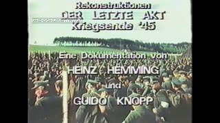 Rekonstruktionen Der letzte Akt  Kriegsende 1945 1985 Doku Deutsch [upl. by Eidod]