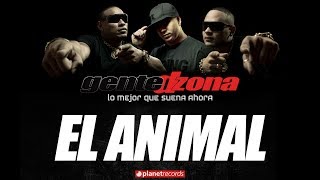 GENTE DE ZONA  El Animal Lyric Video [upl. by Emmye]