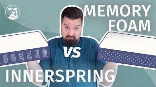 Innerspring Vs Memory Foam Mattresses  The Ultimate Showdown [upl. by Brenton]