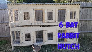 EASY 6 BAY RABBIT HUTCH [upl. by Jermain11]