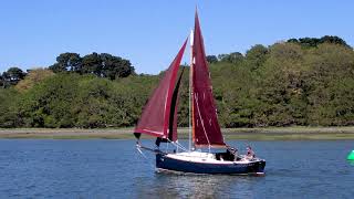 Cape Cutter 19s sailing on the Beaulieu River [upl. by Eelinnej]