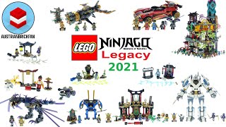 All Lego Ninjago Legacy Sets 2021  Lego Speed Build Review [upl. by Rosmarin74]