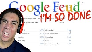 IS IT WEIRD TO LIKE THE SMELL OF YOUR BALLS  Google Feud 2 [upl. by Ybloc]