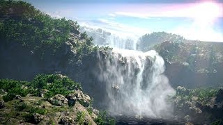 Breathtaking Waterfalls In Blender [upl. by Kcirred]