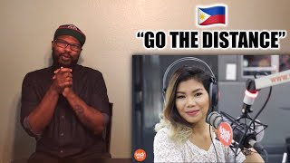 Katrina Velarde “Go The Distance” Reaction [upl. by Roleat]