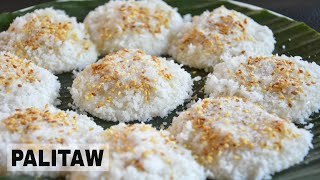 Palitaw  Easy Palitaw Recipe [upl. by Eednim737]