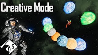 Creative Mode  Space Engineers Tutorial [upl. by Ilyse]