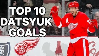 Top 10 Pavel Datsyuk Goals Of His Career [upl. by Uehttam23]