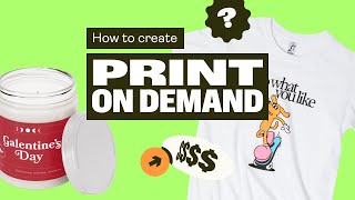 Printify  Dropshipping Print On Demand Platform Explained [upl. by Niwled524]