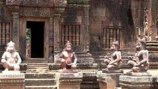 Kambodscha  Siem Reap  Angkor  Banteay Srei Temple [upl. by Dearr]