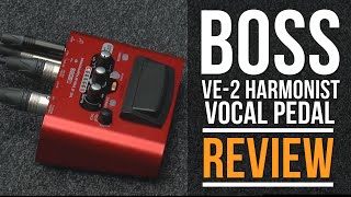 BOSS VE  Vocal Harmonist Pedal Review  Guitar Interactive Magazine [upl. by Sonafets65]