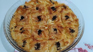 Hazır Yufkadan Sodalı Börek Tarifi [upl. by Mailliw]