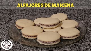 Alfajores de maicena caseros  fran cocina [upl. by Lerrehs]