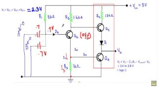 TTL NAND gate with Totem Pole Output [upl. by Anor]