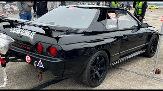 Nissan Skyline GTR R32 1500 HP gtr skyline v8 [upl. by Bohaty2]