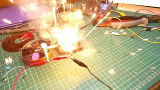 Exploding Tantalum Capacitor in Slow Mo [upl. by Ricarda364]