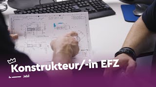 Designer der Produktionswelt Konstrukteurin EFZ  Jabil  Lehrstellenvideo  Yousty [upl. by Einahc744]