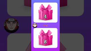 CHOOSE YOUR FAVORITE GIFT 🎁  GIFT GAME 🎮 gift shorts giftbox [upl. by Issej]