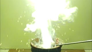 Chemistry experiment 39  Reaction between zinc and sulfur [upl. by Laehcimaj581]