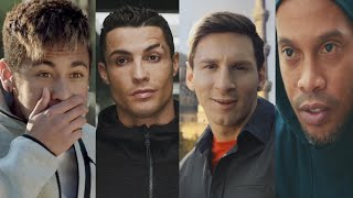 Cristiano Ronaldo●Lionel Messi●Neymar Jr●Ronaldinho●Pogba ● Best Commercial Compilation [upl. by Dich]