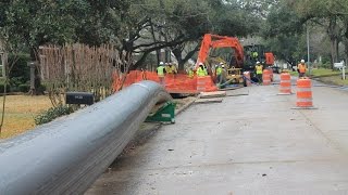 City of Houston CompressionFit 30inch Water Transmission Main [upl. by Egduj560]