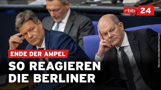 So reagiert Berlin auf das AmpelAus [upl. by Kasper]