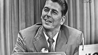 Whats My Line  Ronald Reagan Jul 19 1953 W COMMERCIALS [upl. by Atalanta478]