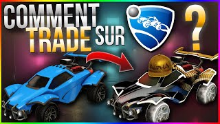 COMMENT TRADE sur Rocket League   Mes conseils  Azuma [upl. by Artemahs]