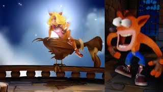 Crash Bandicoot N Sane Trilogy Tawna Endings Crash Fanservice [upl. by Richardson948]