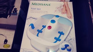 Medisana footspa lidl [upl. by Politi]