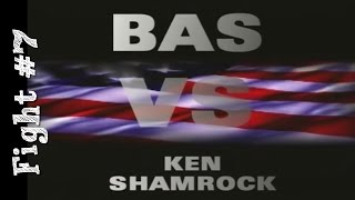 Bas Ruttens Career MMA Fight 7 vs Ken Shamrock [upl. by Nylloh]