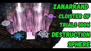 Zanarkand Cloister of Trials 100  Destruction sphere  Final Fantasy X Remastered [upl. by Ahsital632]