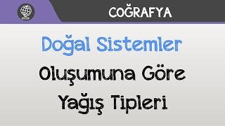 Doğal Sistemler  Oluşumuna Göre Yağış Tipleri [upl. by Enirhtak926]