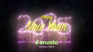 2025 New Year Celebration  After Effects Template   Top AE Templates [upl. by Stacee]