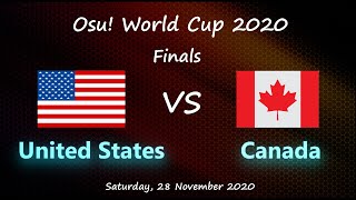 osu World Cup 2020 Finals United States vs Canada [upl. by Eckblad216]