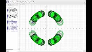 Julekrans animation i Geogebra tutorial [upl. by Desiri]