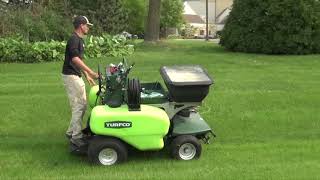 The New Turfco T5000 Spreader Sprayer [upl. by Noterb]