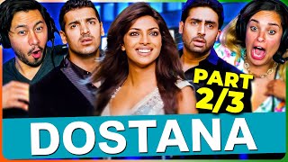 DOSTANA Movie Reaction Part 23  Abhishek Bachchan  John Abraham  Priyanka Chopra Jonas [upl. by Klapp734]