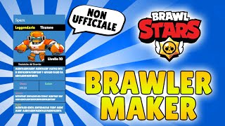 Come creare un Brawler concept di Brawl Stars con il Brawler Maker di Sparx [upl. by Scever]