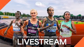 Livestream  FBK Games Womens 10000m  Continental Tour Gold 2023 [upl. by Ak]