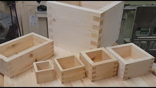 How to make box joints easily without any jigs [upl. by Alissa349]